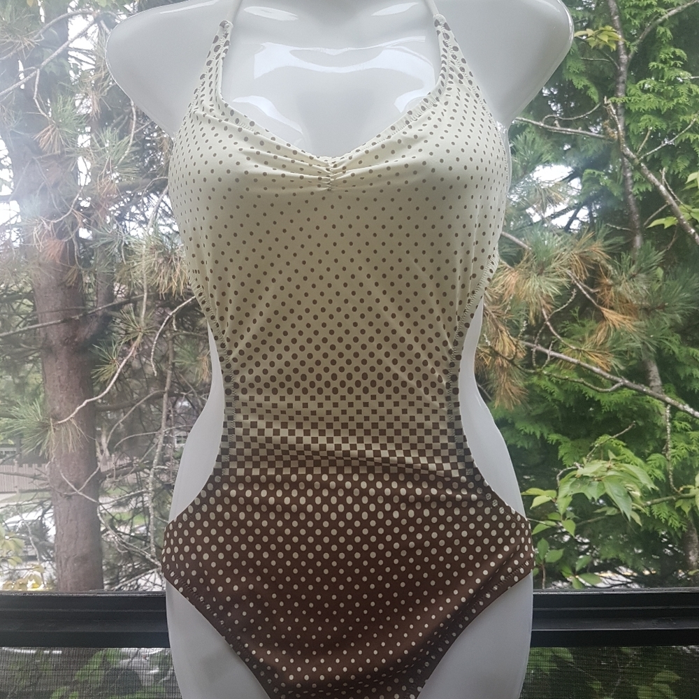 NWOT Victoria's Secret cocoa & cream monokini